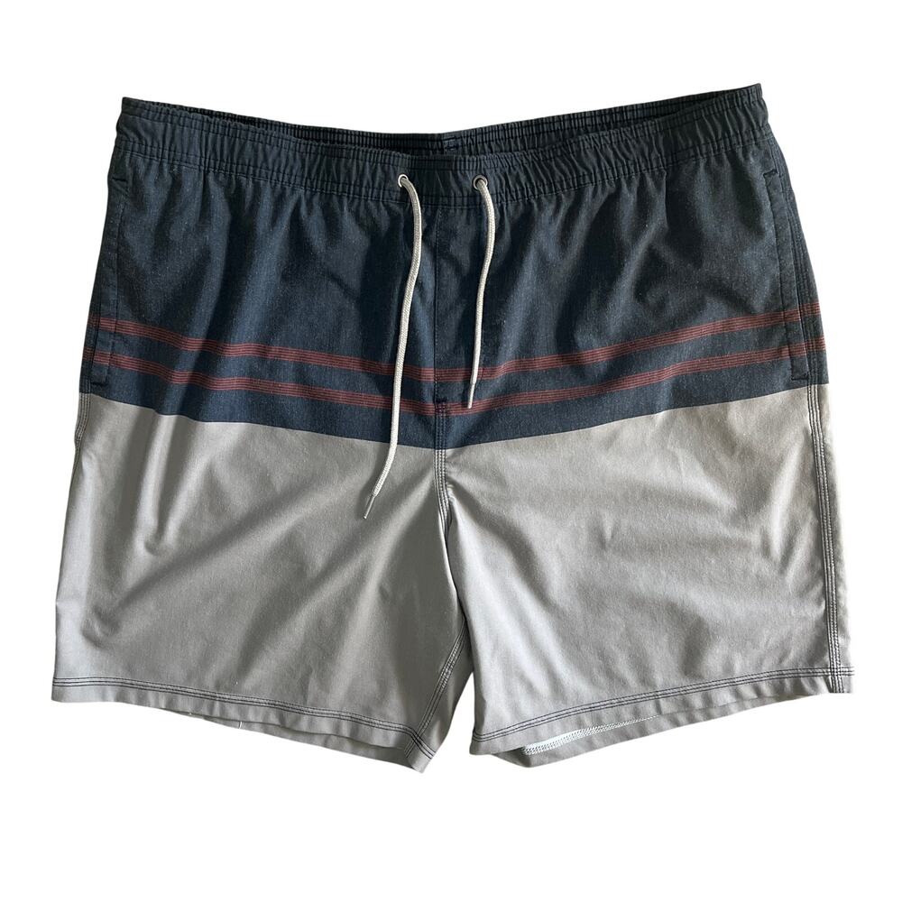 Jack O’Neill Board Shorts Mens XXL Blue Gray Swim Trunks